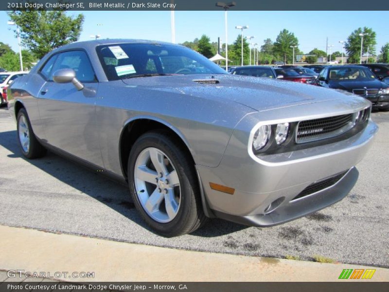 Billet Metallic / Dark Slate Gray 2011 Dodge Challenger SE