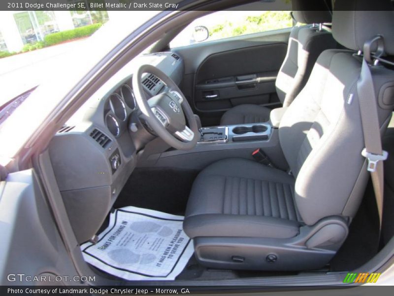 Billet Metallic / Dark Slate Gray 2011 Dodge Challenger SE