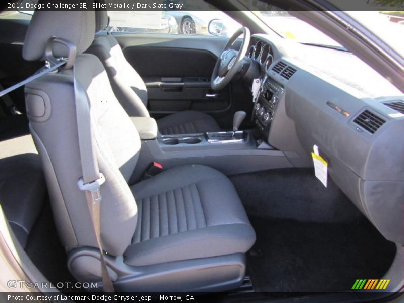 Billet Metallic / Dark Slate Gray 2011 Dodge Challenger SE