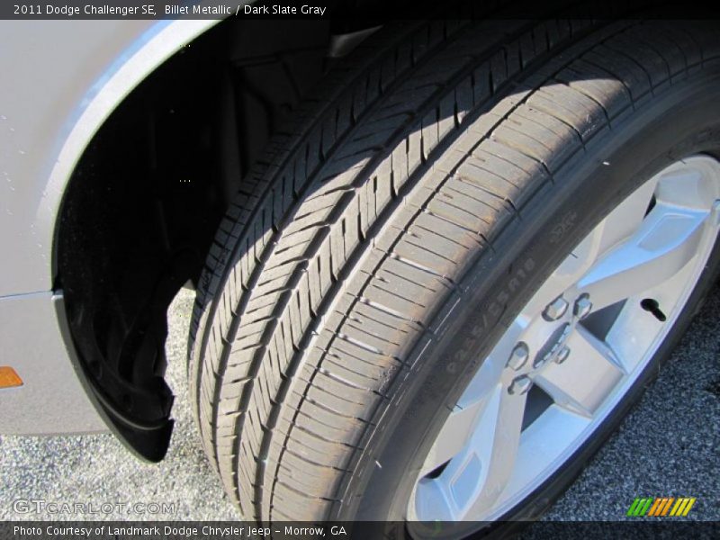 Billet Metallic / Dark Slate Gray 2011 Dodge Challenger SE