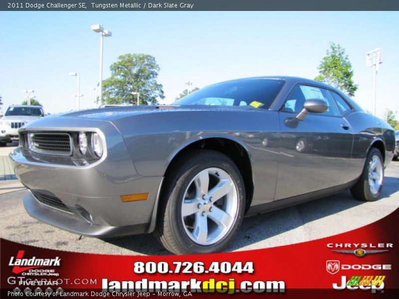 Tungsten Metallic / Dark Slate Gray 2011 Dodge Challenger SE