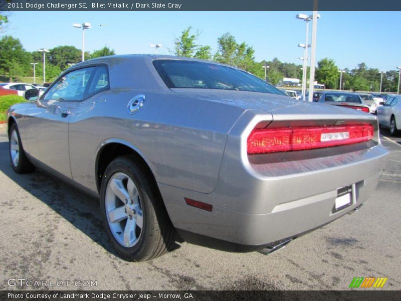 Billet Metallic / Dark Slate Gray 2011 Dodge Challenger SE