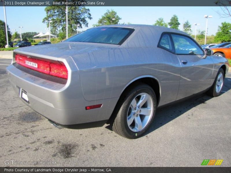 Billet Metallic / Dark Slate Gray 2011 Dodge Challenger SE