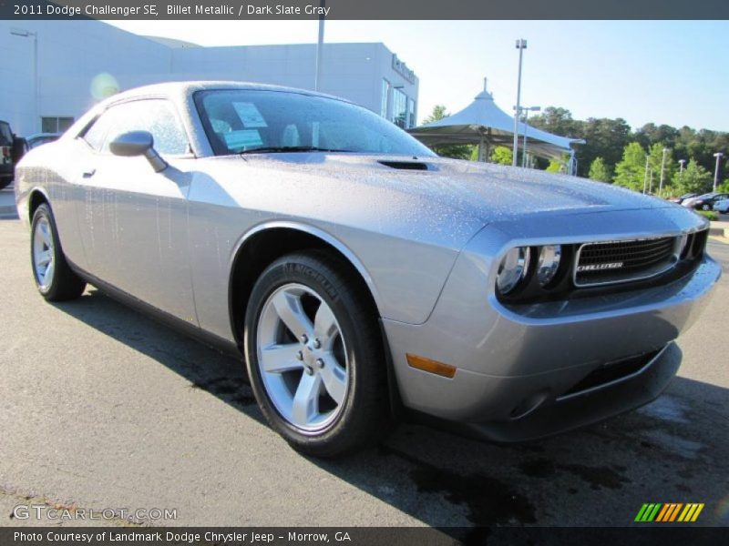 Billet Metallic / Dark Slate Gray 2011 Dodge Challenger SE