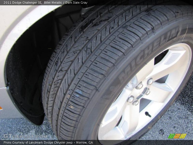 Billet Metallic / Dark Slate Gray 2011 Dodge Challenger SE