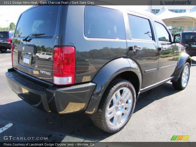 Dark Charcoal Pearl / Dark Slate Gray 2011 Dodge Nitro Heat