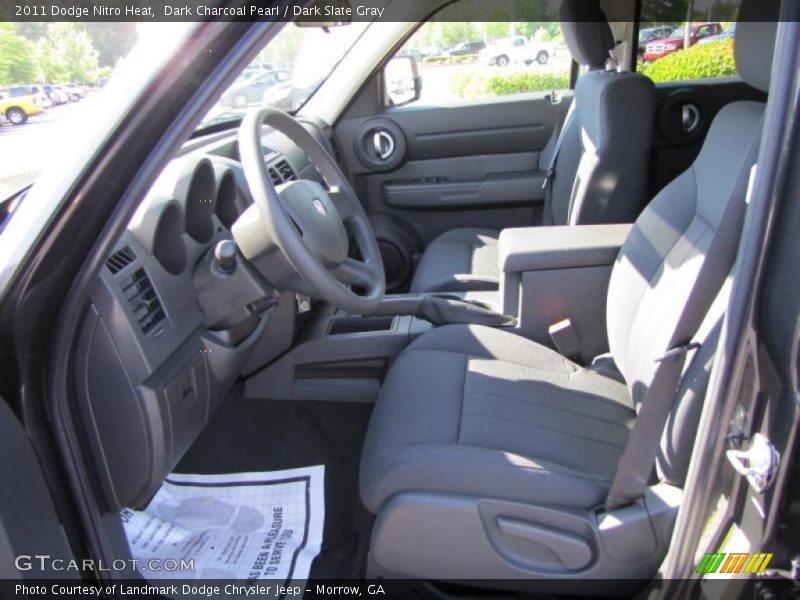 Dark Charcoal Pearl / Dark Slate Gray 2011 Dodge Nitro Heat
