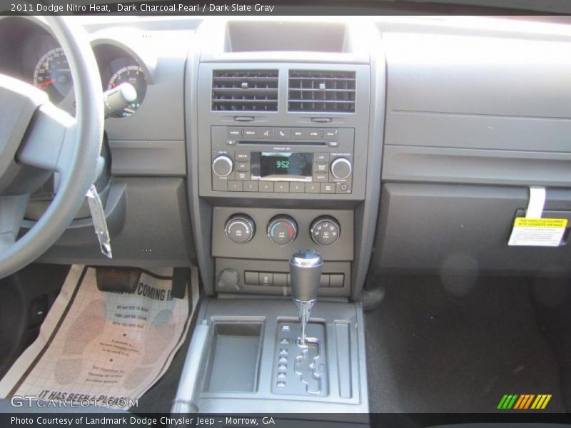 Dark Charcoal Pearl / Dark Slate Gray 2011 Dodge Nitro Heat