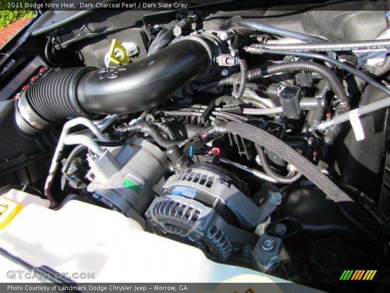Dark Charcoal Pearl / Dark Slate Gray 2011 Dodge Nitro Heat