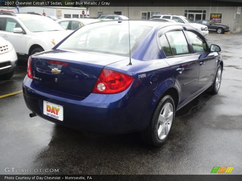 Laser Blue Metallic / Gray 2007 Chevrolet Cobalt LT Sedan