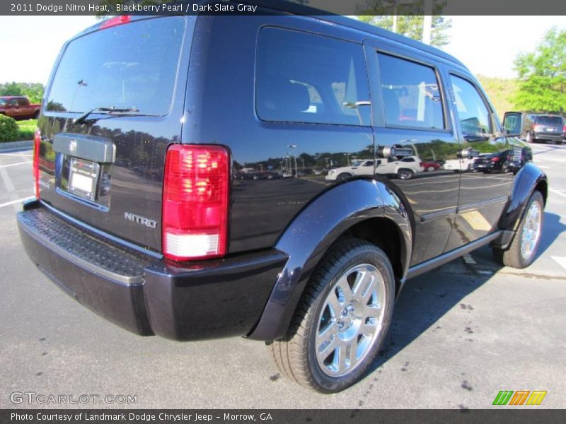 Blackberry Pearl / Dark Slate Gray 2011 Dodge Nitro Heat