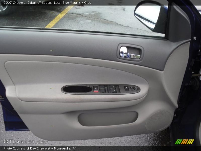 Laser Blue Metallic / Gray 2007 Chevrolet Cobalt LT Sedan