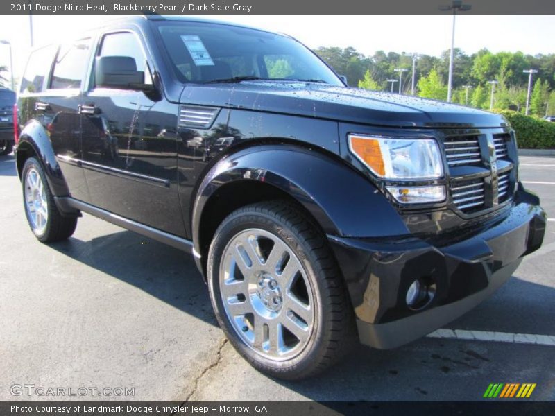 Blackberry Pearl / Dark Slate Gray 2011 Dodge Nitro Heat