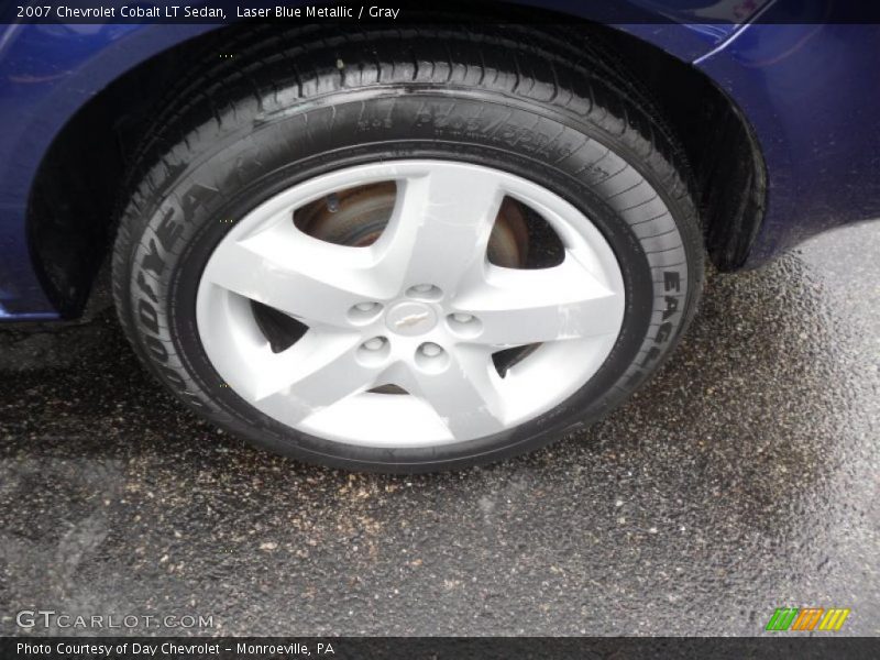 Laser Blue Metallic / Gray 2007 Chevrolet Cobalt LT Sedan
