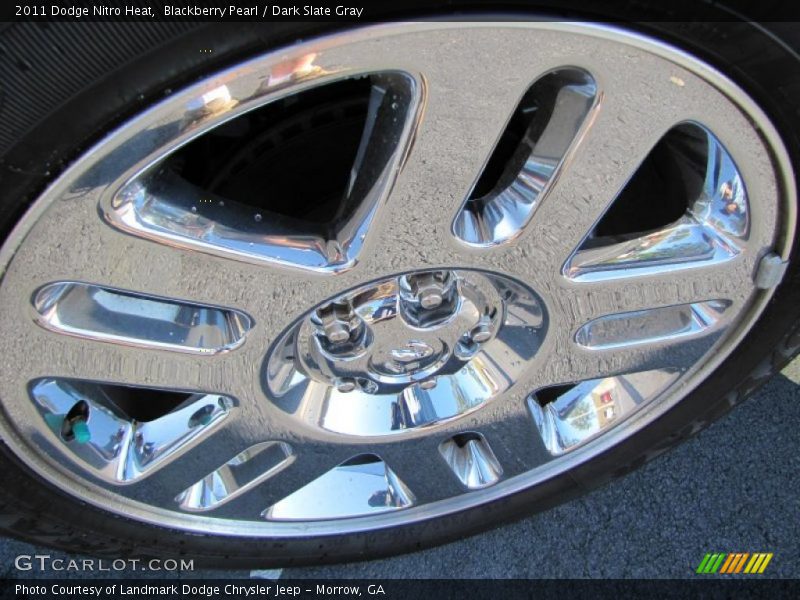Blackberry Pearl / Dark Slate Gray 2011 Dodge Nitro Heat
