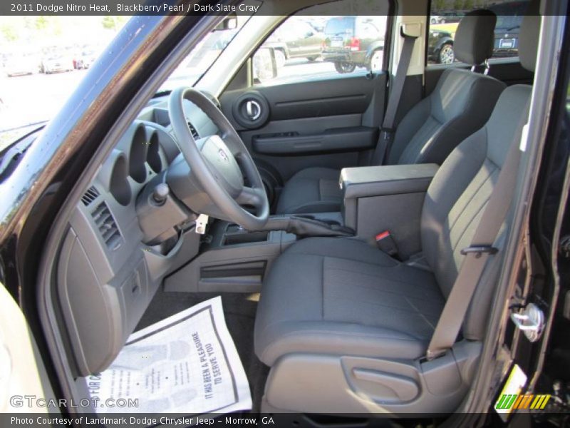 Blackberry Pearl / Dark Slate Gray 2011 Dodge Nitro Heat