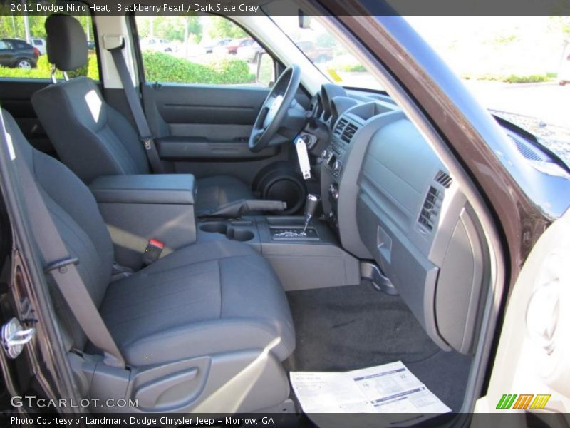 Blackberry Pearl / Dark Slate Gray 2011 Dodge Nitro Heat