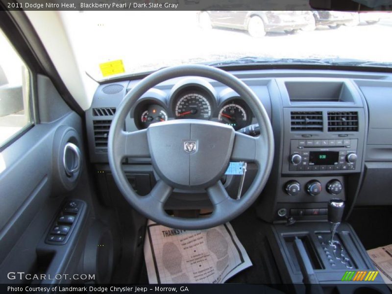 Blackberry Pearl / Dark Slate Gray 2011 Dodge Nitro Heat