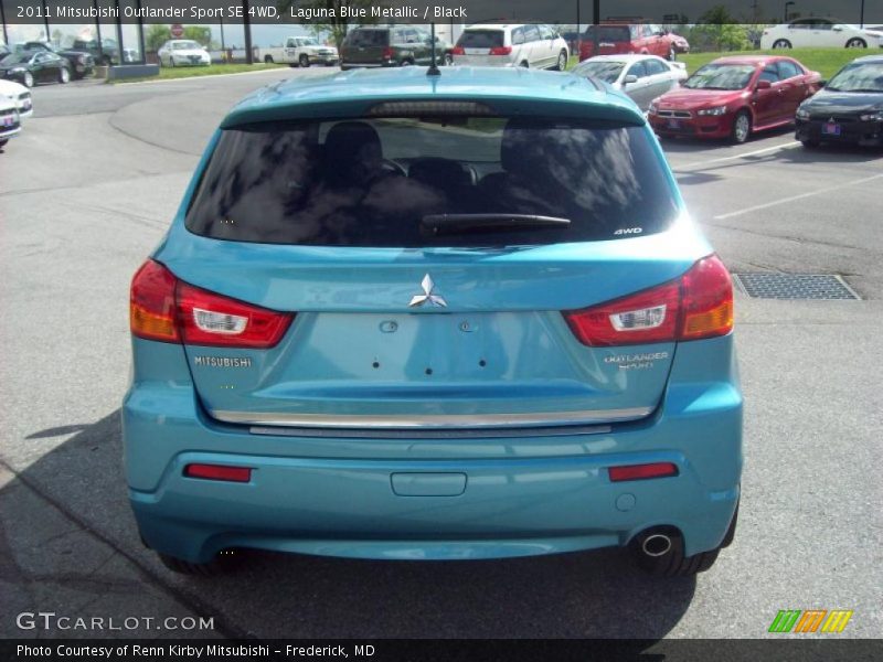  2011 Outlander Sport SE 4WD Laguna Blue Metallic