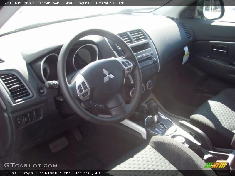 Black Interior - 2011 Outlander Sport SE 4WD 