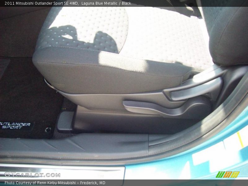 Laguna Blue Metallic / Black 2011 Mitsubishi Outlander Sport SE 4WD