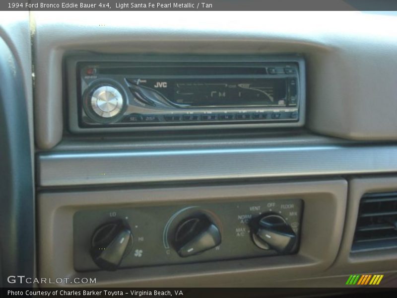 Light Santa Fe Pearl Metallic / Tan 1994 Ford Bronco Eddie Bauer 4x4
