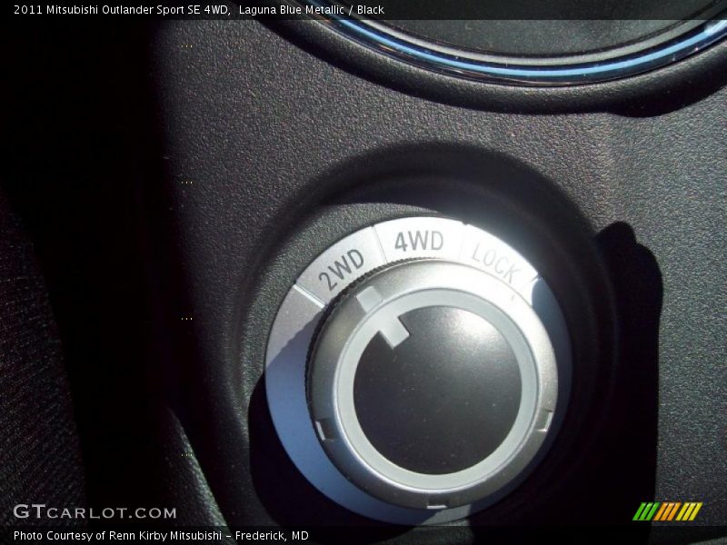 Controls of 2011 Outlander Sport SE 4WD