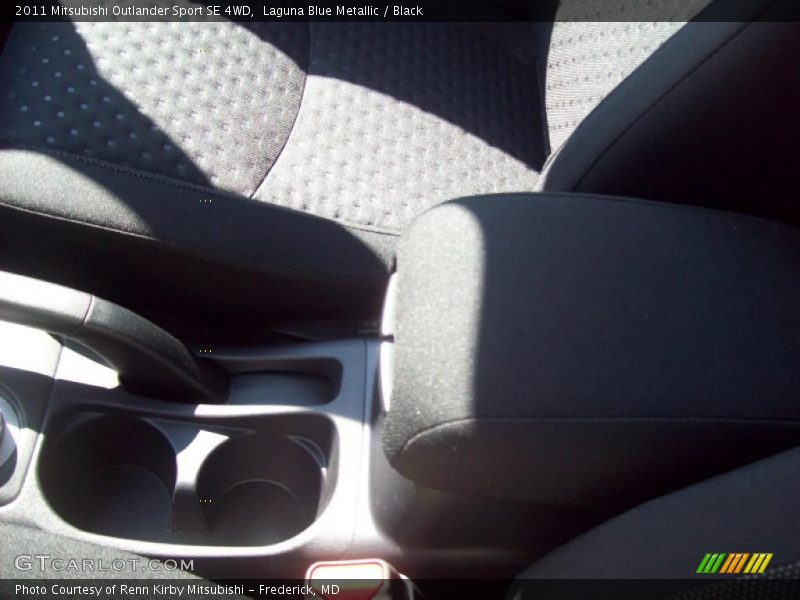 Laguna Blue Metallic / Black 2011 Mitsubishi Outlander Sport SE 4WD