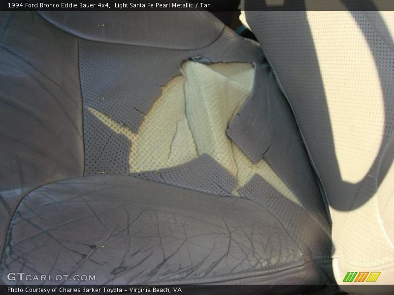 Light Santa Fe Pearl Metallic / Tan 1994 Ford Bronco Eddie Bauer 4x4