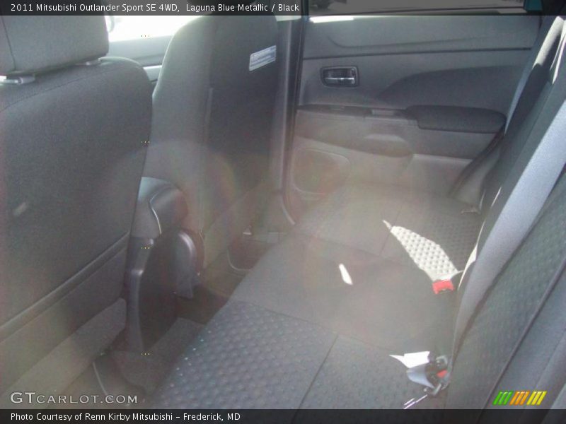 Laguna Blue Metallic / Black 2011 Mitsubishi Outlander Sport SE 4WD