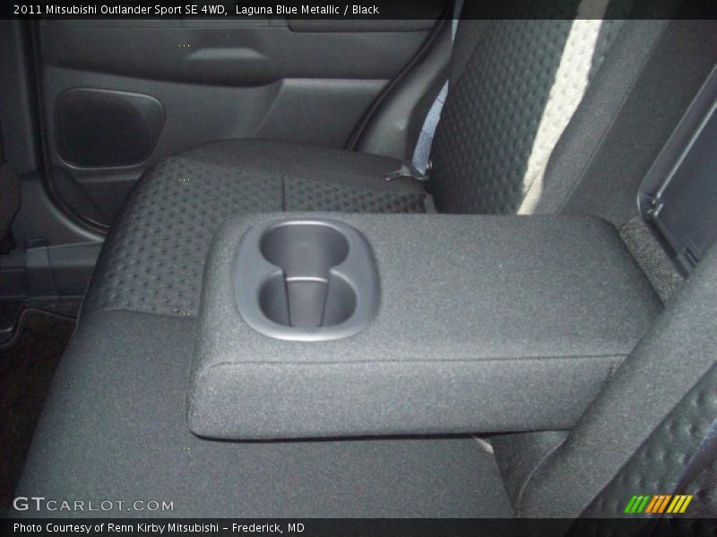 Laguna Blue Metallic / Black 2011 Mitsubishi Outlander Sport SE 4WD