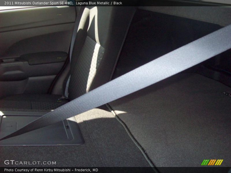 Laguna Blue Metallic / Black 2011 Mitsubishi Outlander Sport SE 4WD