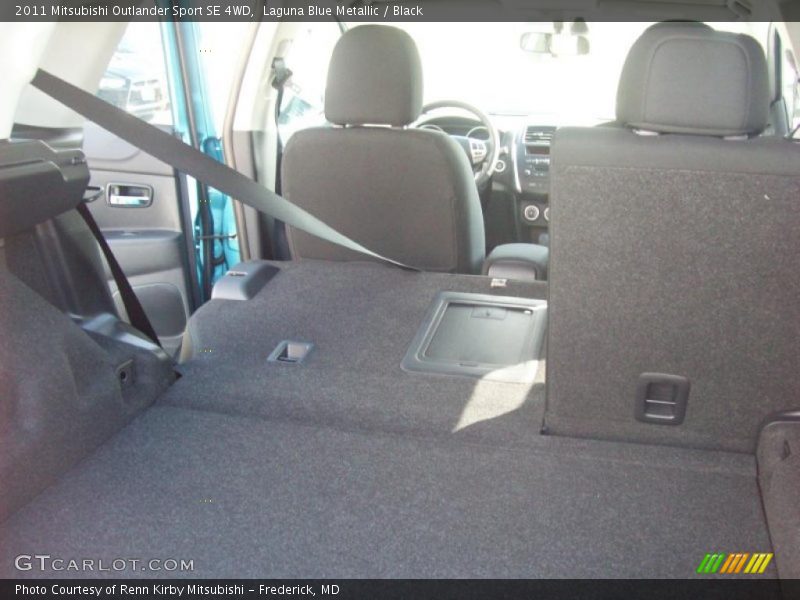 Laguna Blue Metallic / Black 2011 Mitsubishi Outlander Sport SE 4WD