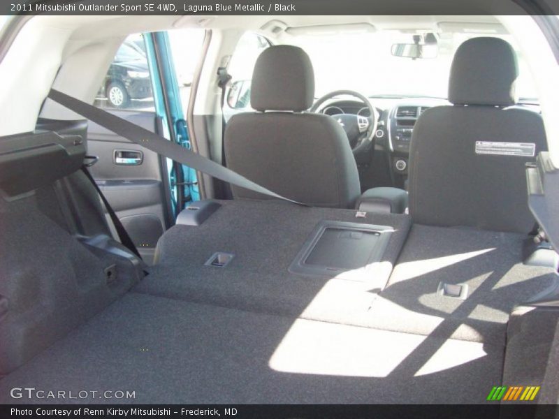 Laguna Blue Metallic / Black 2011 Mitsubishi Outlander Sport SE 4WD
