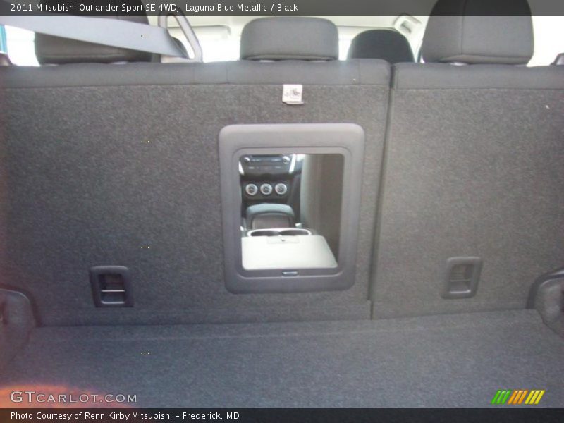 Laguna Blue Metallic / Black 2011 Mitsubishi Outlander Sport SE 4WD
