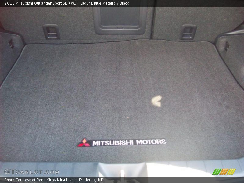 Laguna Blue Metallic / Black 2011 Mitsubishi Outlander Sport SE 4WD