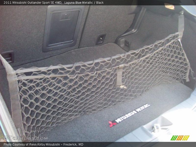 Laguna Blue Metallic / Black 2011 Mitsubishi Outlander Sport SE 4WD