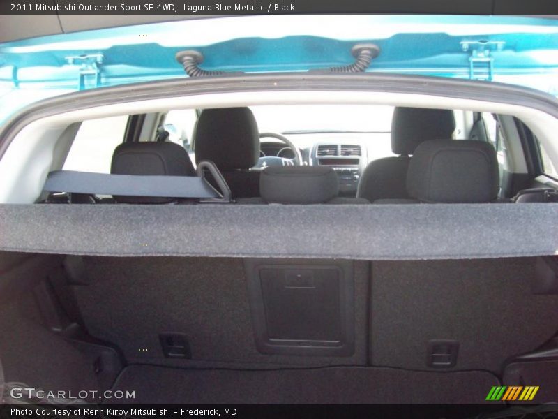 Laguna Blue Metallic / Black 2011 Mitsubishi Outlander Sport SE 4WD
