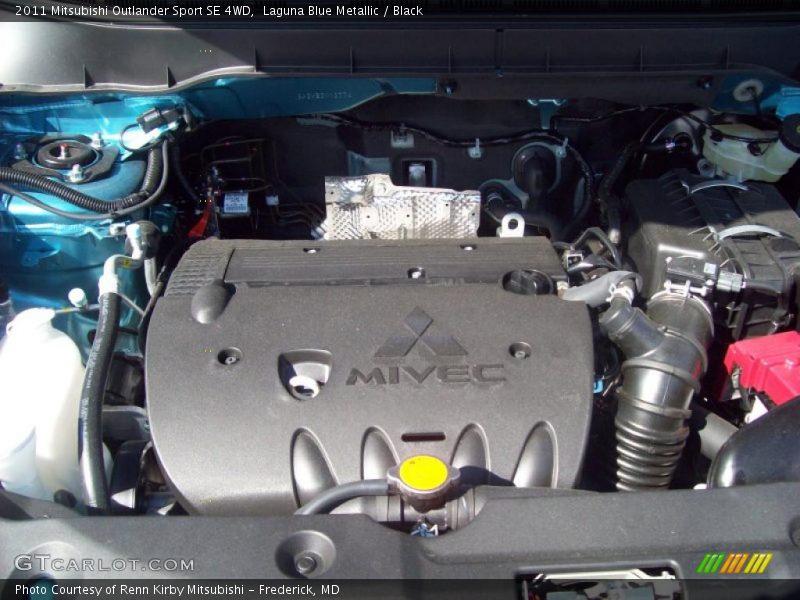  2011 Outlander Sport SE 4WD Engine - 2.0 Liter DOHC 16-Valve MIVEC 4 Cylinder