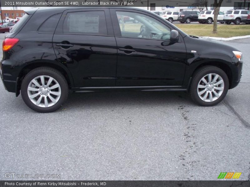  2011 Outlander Sport SE 4WD Labrador Black Pearl