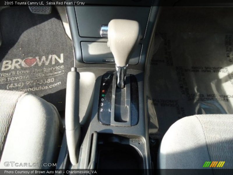 Salsa Red Pearl / Gray 2005 Toyota Camry LE