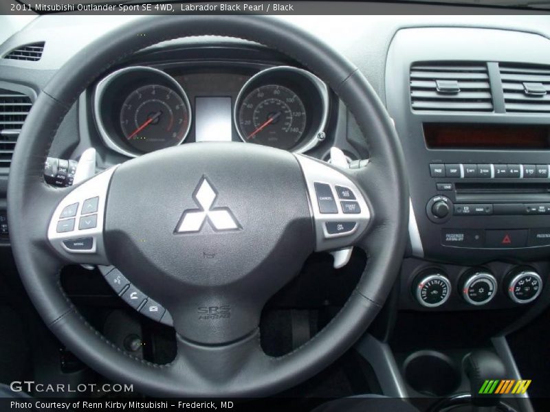 Labrador Black Pearl / Black 2011 Mitsubishi Outlander Sport SE 4WD