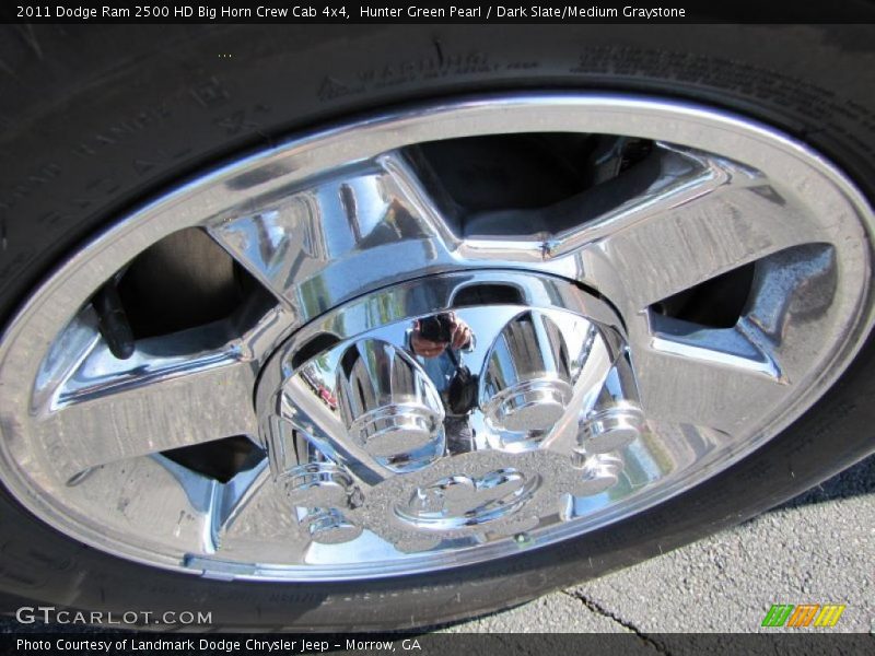 Hunter Green Pearl / Dark Slate/Medium Graystone 2011 Dodge Ram 2500 HD Big Horn Crew Cab 4x4
