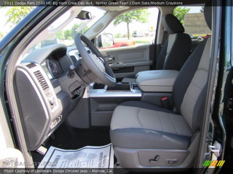 Hunter Green Pearl / Dark Slate/Medium Graystone 2011 Dodge Ram 2500 HD Big Horn Crew Cab 4x4