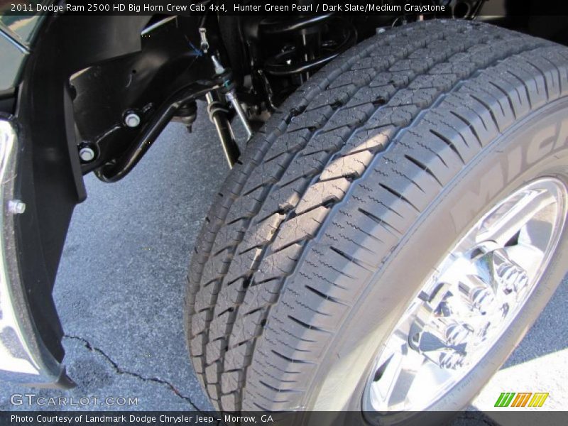 Hunter Green Pearl / Dark Slate/Medium Graystone 2011 Dodge Ram 2500 HD Big Horn Crew Cab 4x4