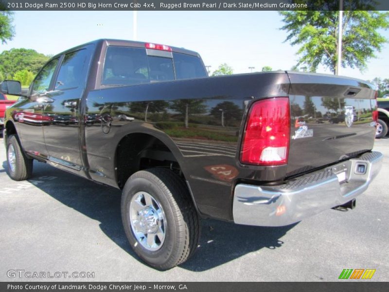 Rugged Brown Pearl / Dark Slate/Medium Graystone 2011 Dodge Ram 2500 HD Big Horn Crew Cab 4x4