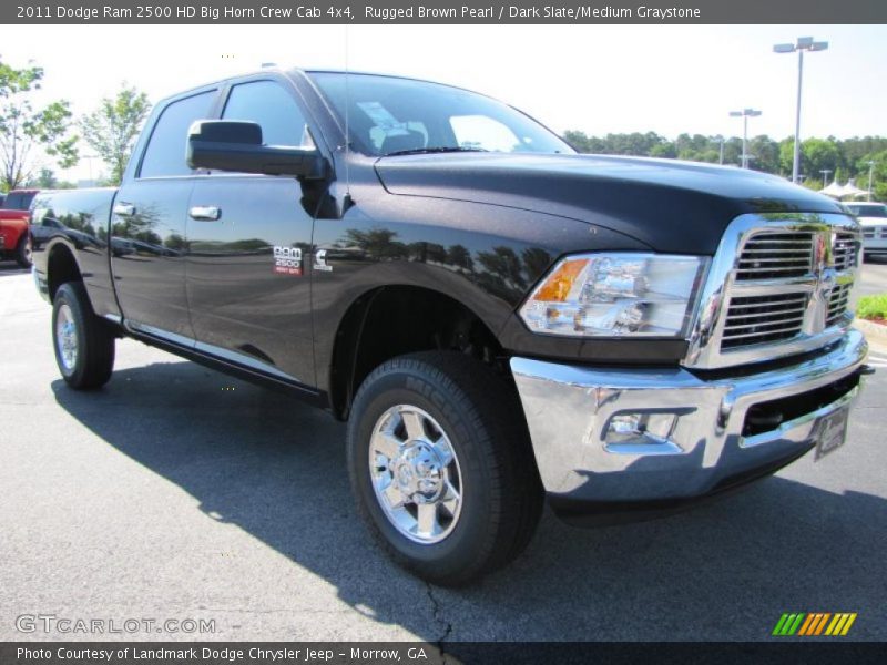 Rugged Brown Pearl / Dark Slate/Medium Graystone 2011 Dodge Ram 2500 HD Big Horn Crew Cab 4x4