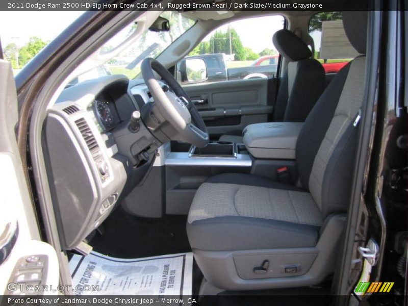Rugged Brown Pearl / Dark Slate/Medium Graystone 2011 Dodge Ram 2500 HD Big Horn Crew Cab 4x4
