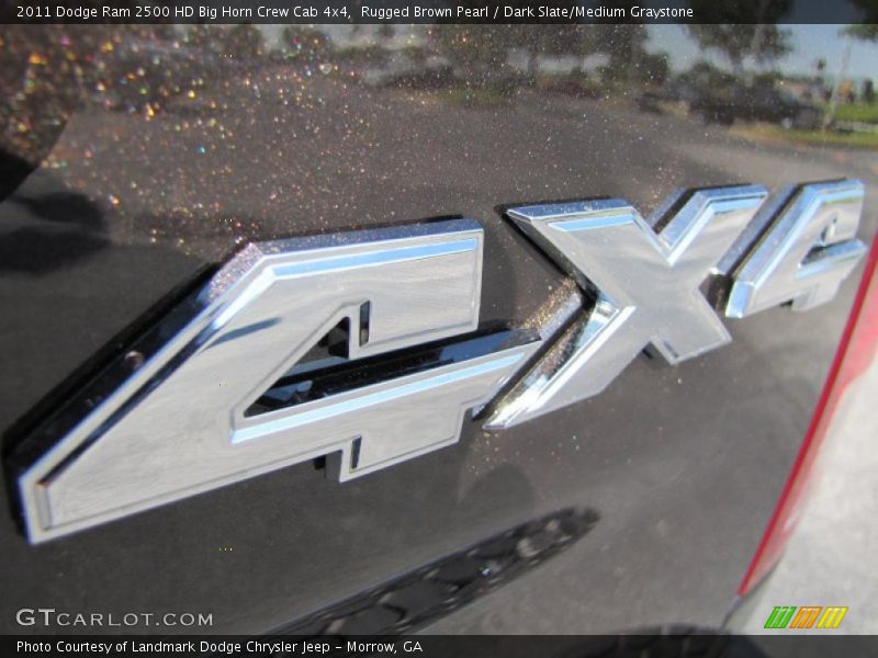 Rugged Brown Pearl / Dark Slate/Medium Graystone 2011 Dodge Ram 2500 HD Big Horn Crew Cab 4x4