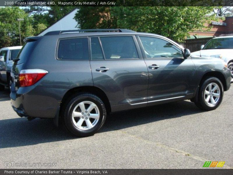 Magnetic Gray Metallic / Ash Gray 2008 Toyota Highlander 4WD